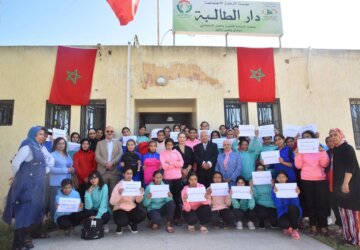 Les élèves de Dar Attaliba Sidi Yahia Zaer